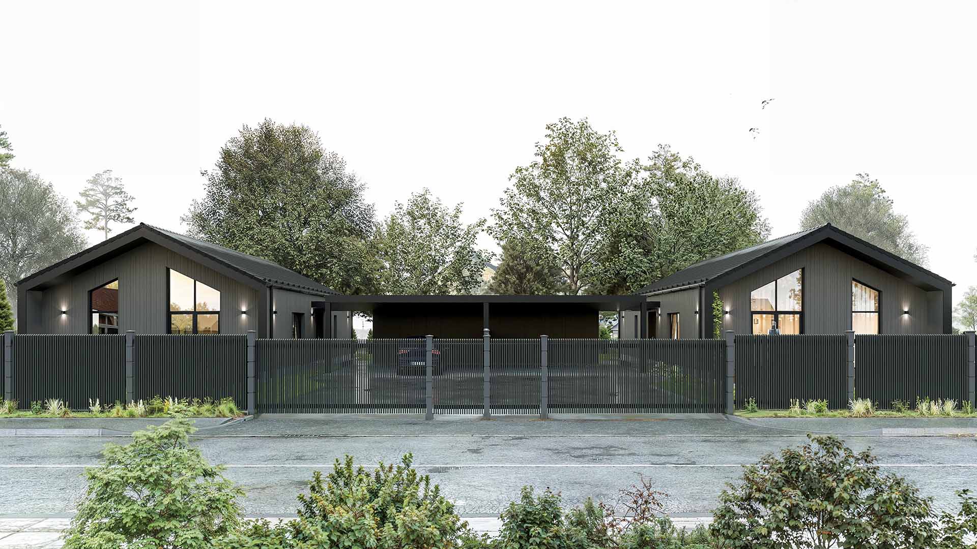 Sandviken — Dvīņu mājas