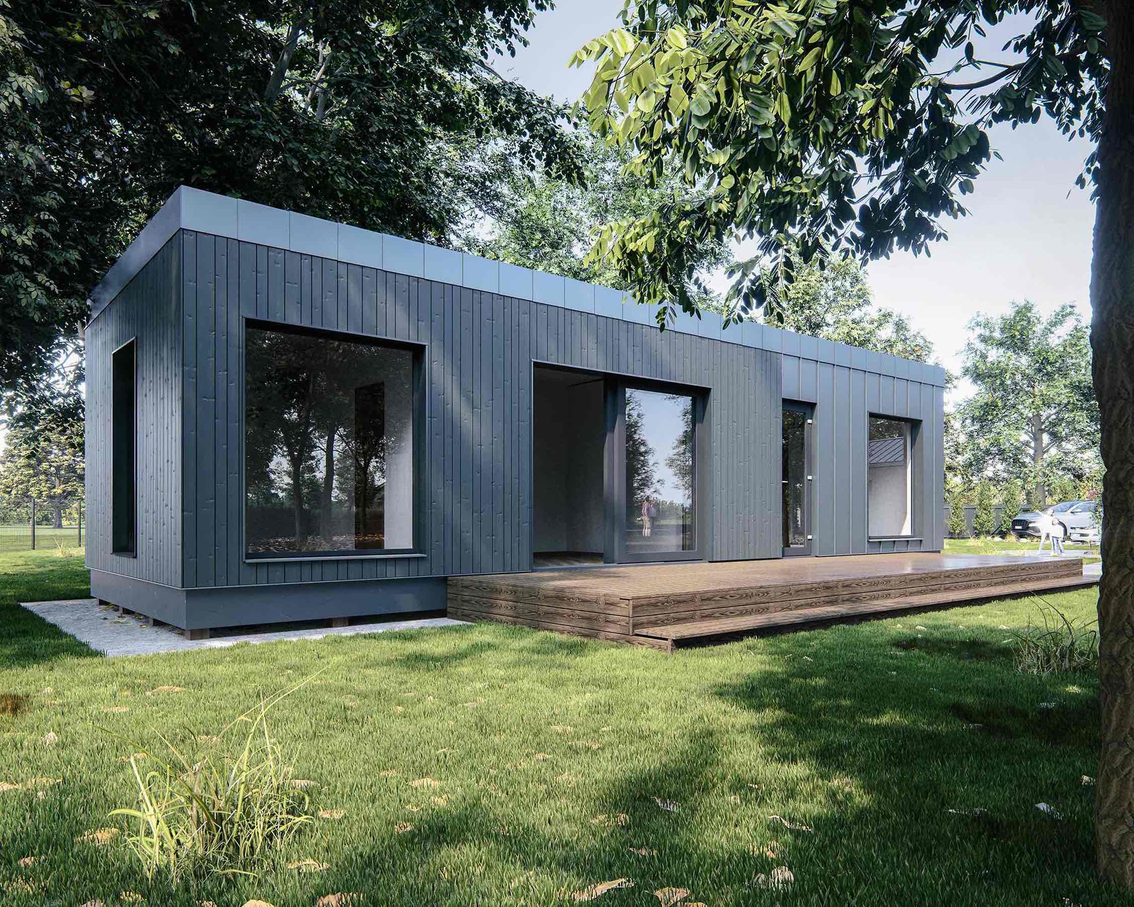 Flen — Moduļu mājas