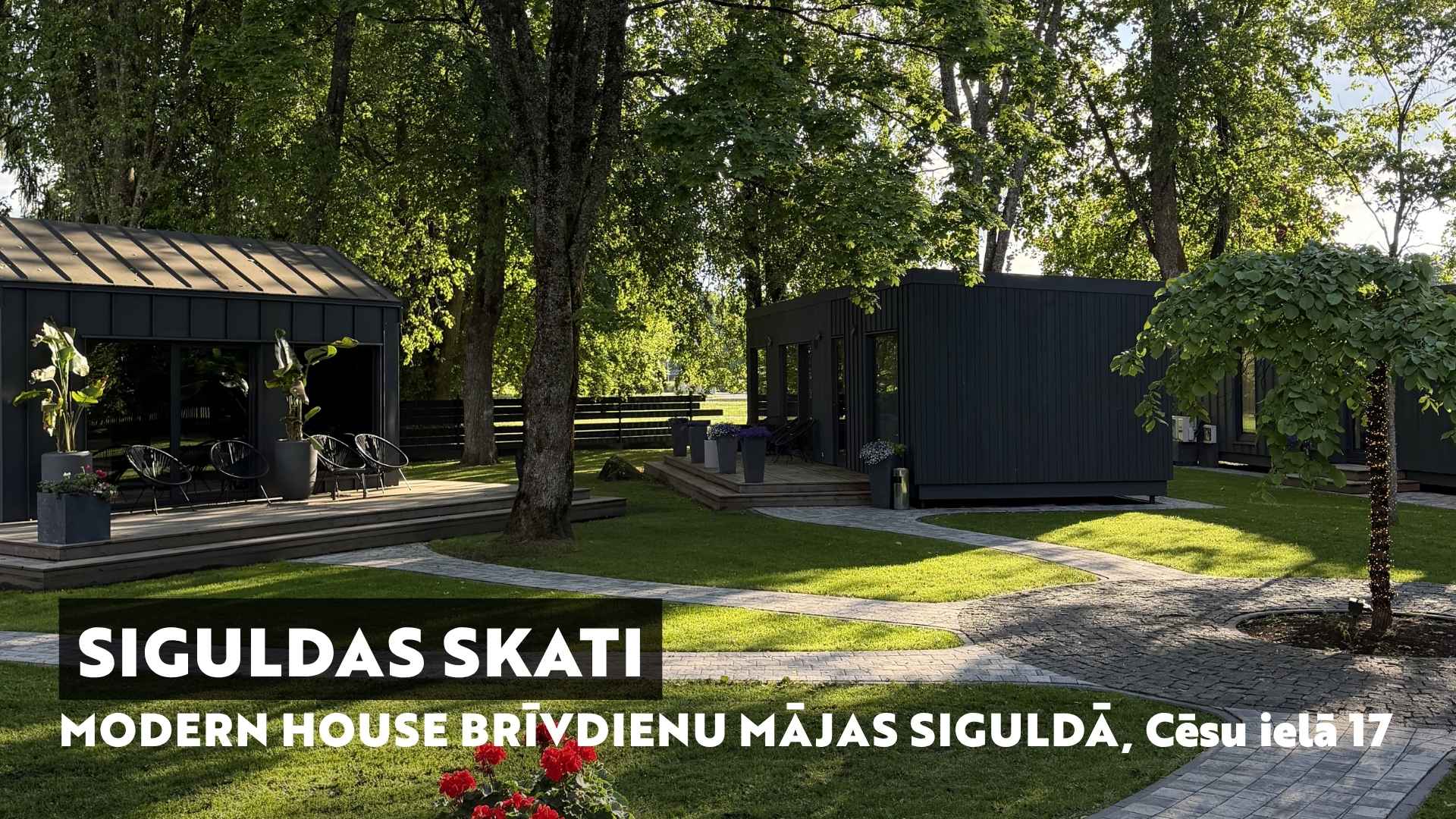 Dizaina brīvdienu mājas Siguldā!